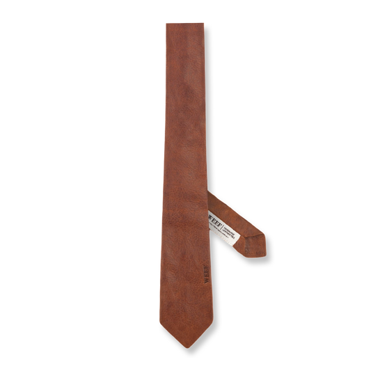 Leather WEEF Skinny Tie