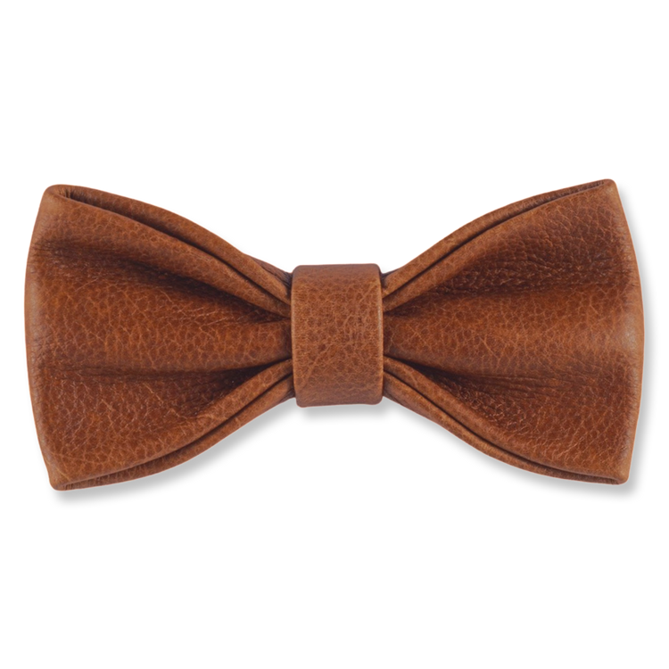 Leather WEEF Bow Tie