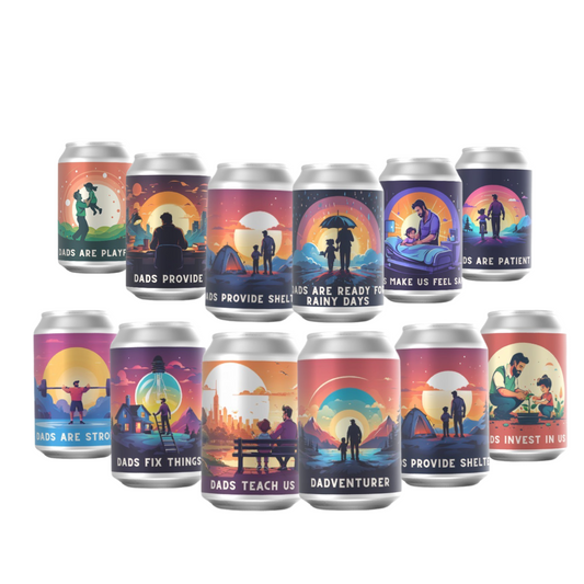 12 Reasons We Love Dad - Mixed pack of craft beers (ON PREORDER - DISPATCHED BY 30th MAY)