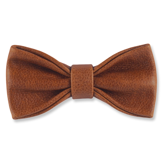 Leather WEEF Bow Tie